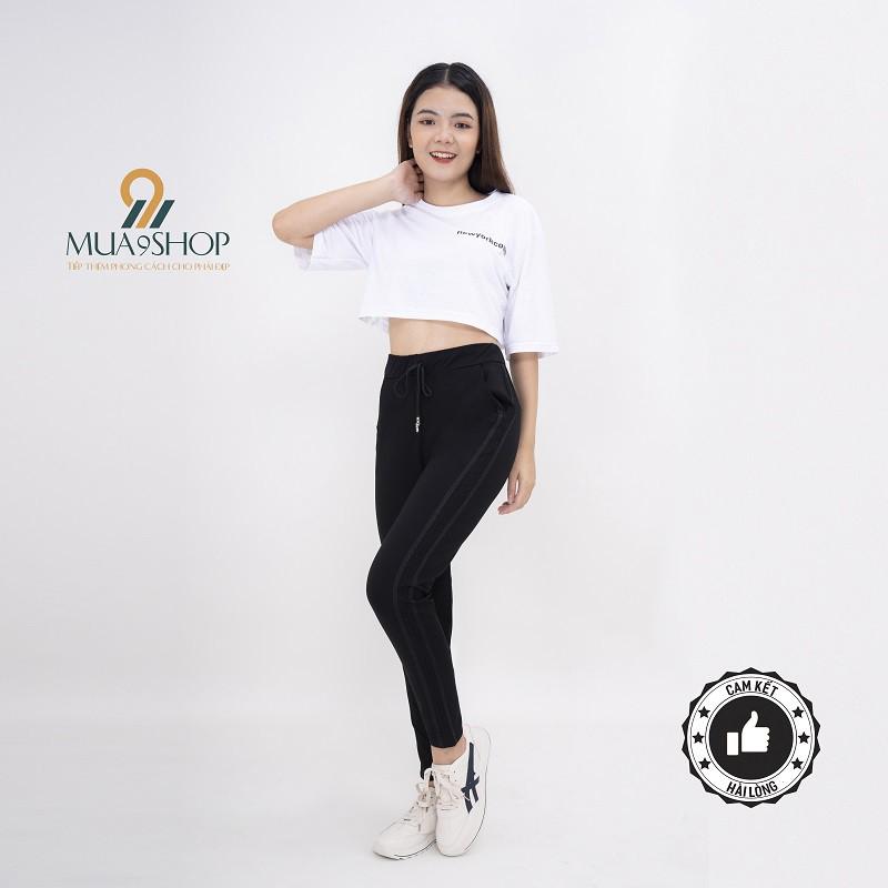 Quần jogger kim tuyến chất umi hàn
