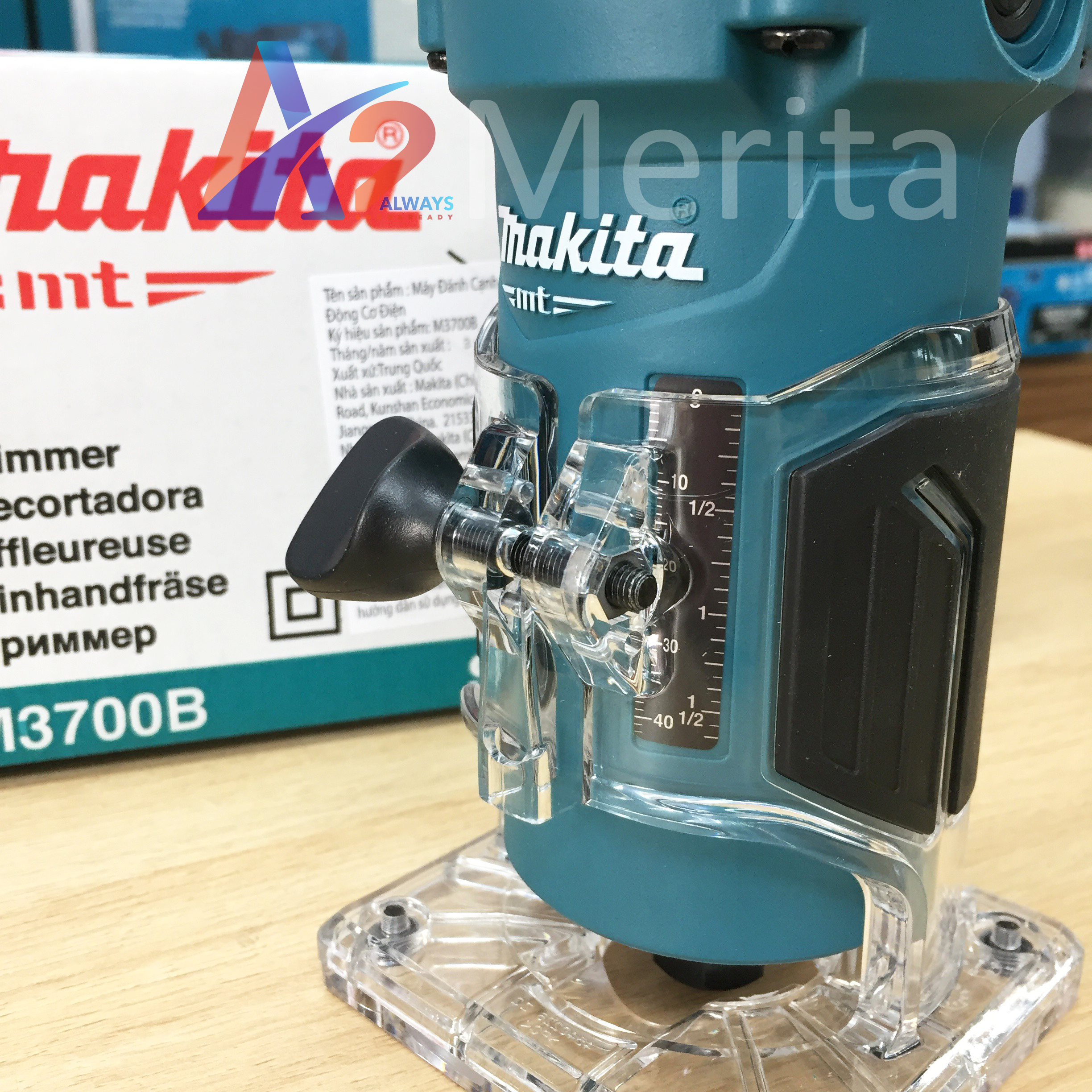 Máy phay / đánh cạnh  1/4&quot; 530W Makita