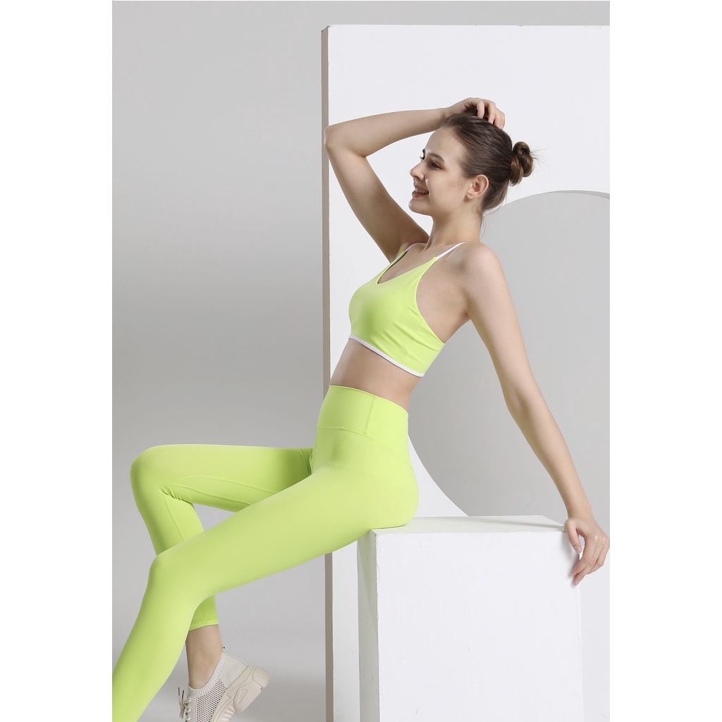 Set đồ tập cao cấp PYM SPORT tập GYM YOGA Bra hoa quần legging thiết kế năng động trẻ trung thoáng mát - S016