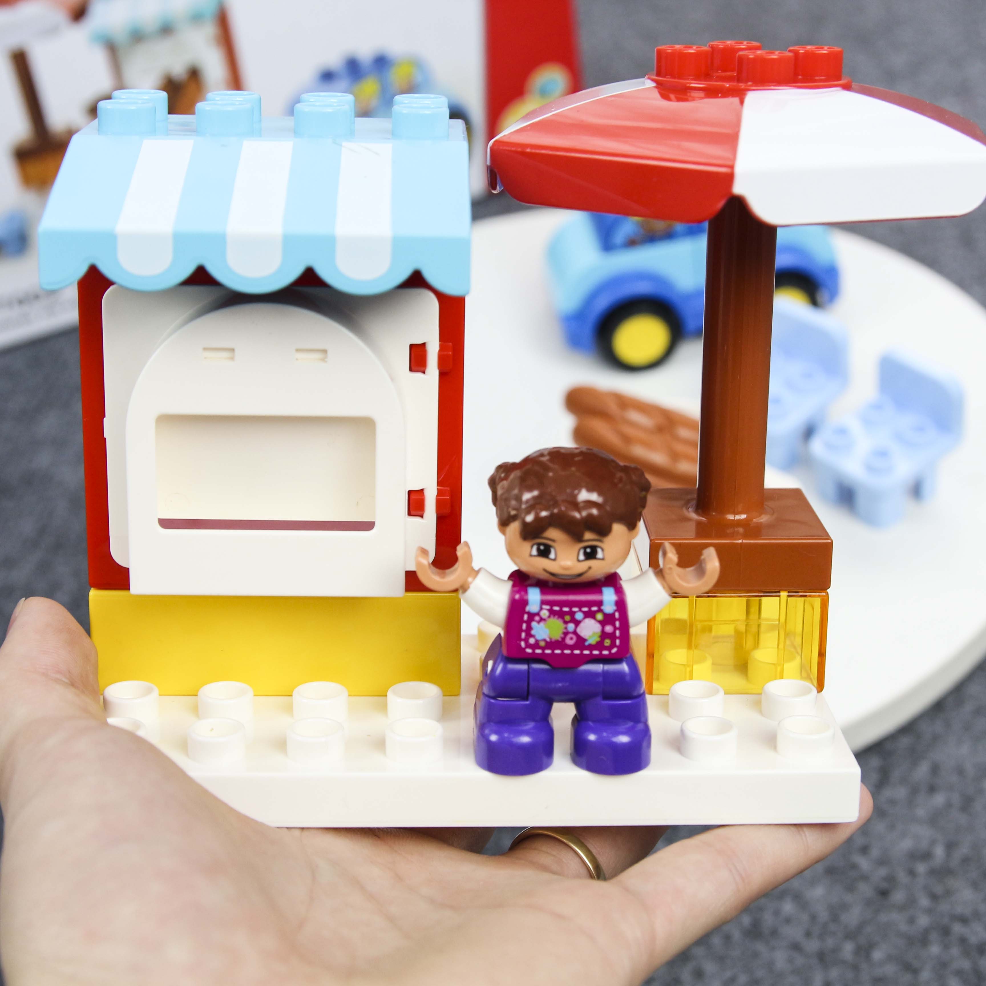 Bộ đồ chơi lắp ghép xếp hình Smoneo Duplo - 20 mảnh ghép Toyshouse - 77002
