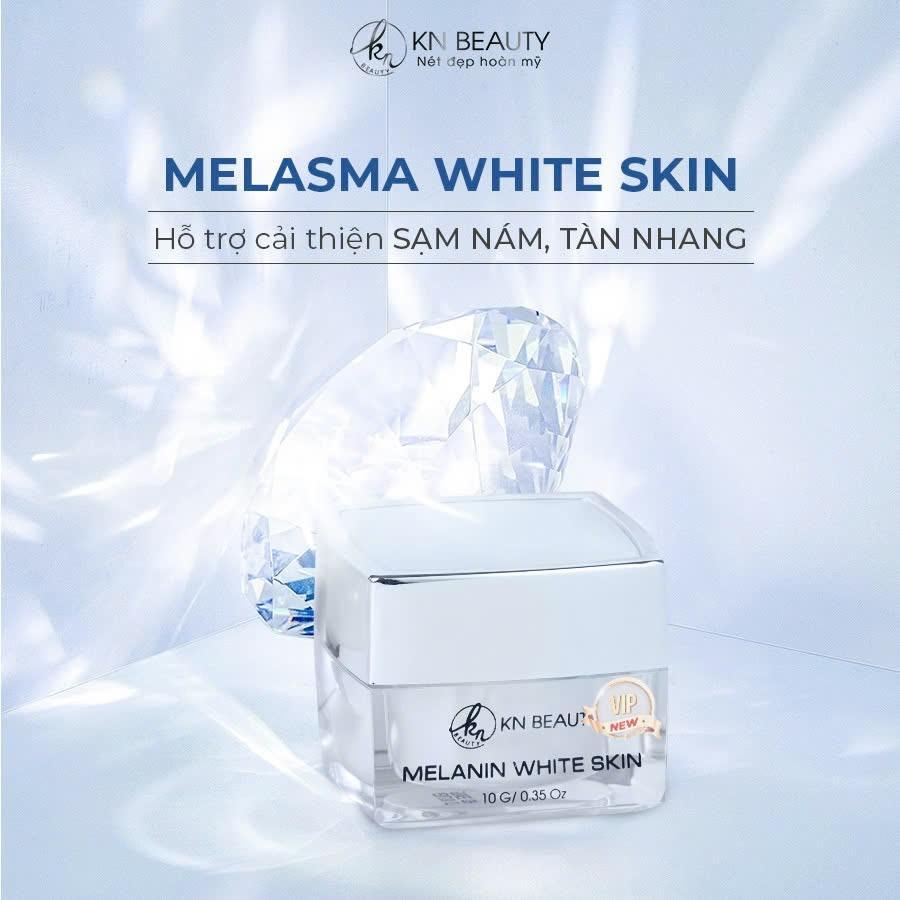 Kem Dưỡng Trắng Ngừa Nám MELANIN WHITE SKIN KN Beauty 10G