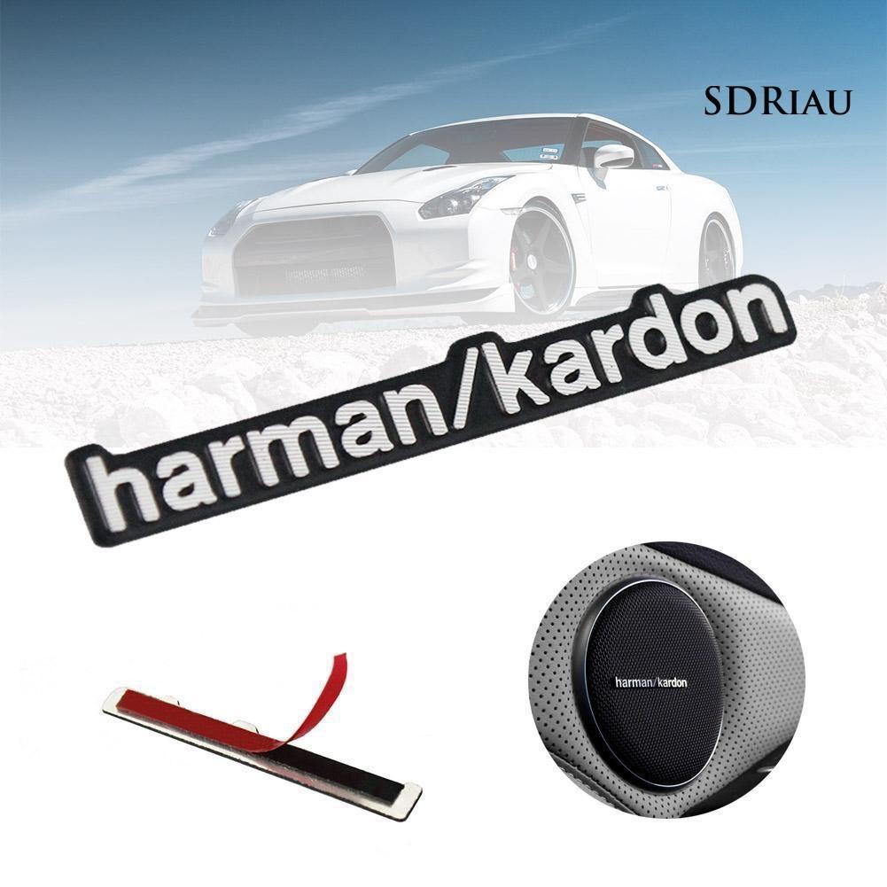 Set 5 Huy Hiệu 3d Bằng Hợp Kim Nhôm Trang Trí Loa