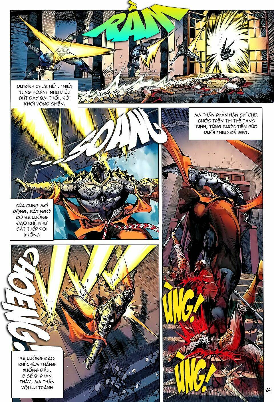 thiết tướng tung hoành (cựu tác) chapter 38 22