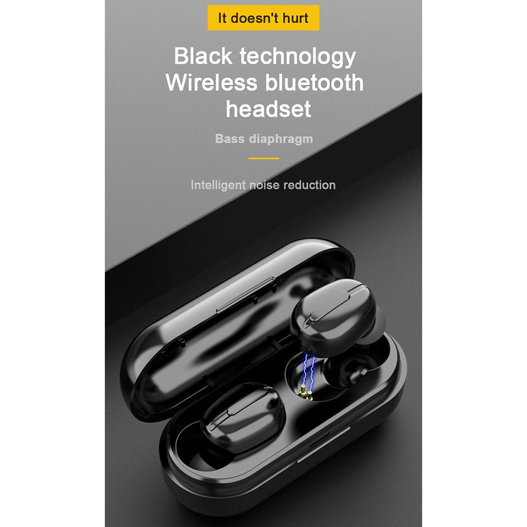 Bluetooth Wireless Earbuds, L13 TWS Wireless Earbud Headphones in-Ear Earphones with Charging Case