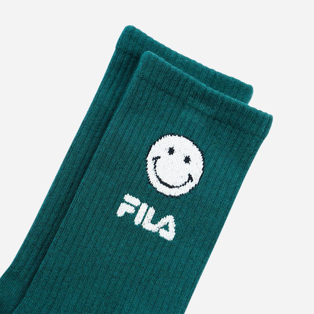 Vớ thể thao unisex Fila Tennis Club X Smiley - FW3SCF4S01X-DGR