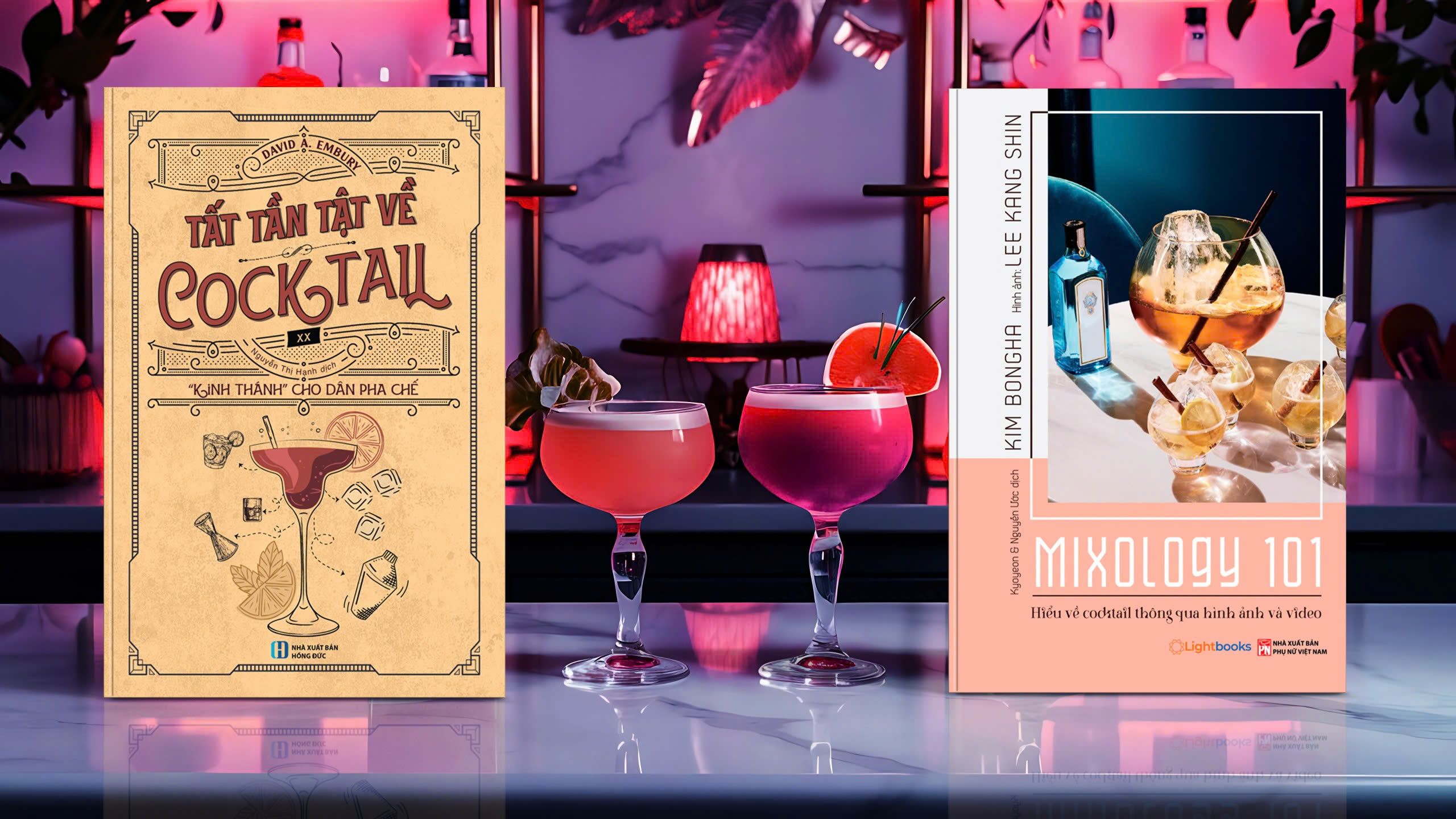 Sách - Combo Sách Pha Chế - Tất Tần Tật Về Cocktail, Mixology 101