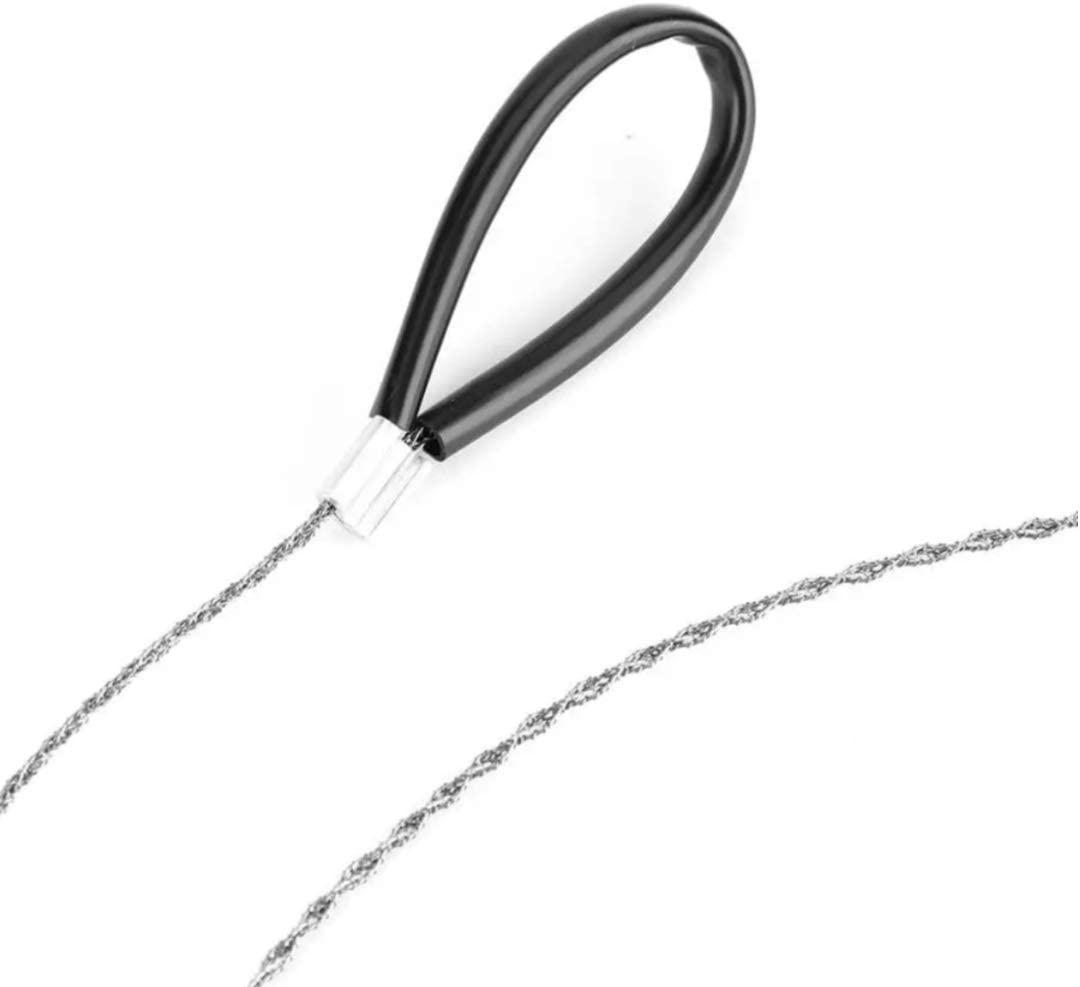 Cưa bỏ túi bằng thép không gỉ có vòng - Dài 75cm - Cưa dây cải tiến cho gỗ và nhựa - Khả năng cơ động nhỏ - Đóng gói nhanh chóng - Tuyệt vời cho hoạt động ngoài trời, cắm trại