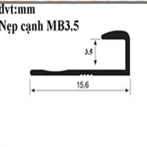 Nẹp Kết Thúc Sàn Nhựa hàng dày 1 li MB3 – Inox Nẹp kết thúc sàn gỗ, nẹp sàn nhựa, Nẹp nhôm kết thúc tốt nhất hiện nay