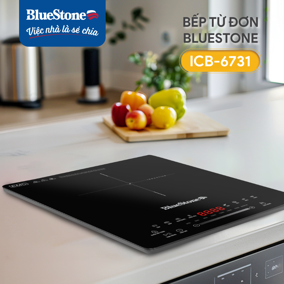 Bếp Từ Đơn BlueStone ICB-6731 2000W - Hàng chính hãng