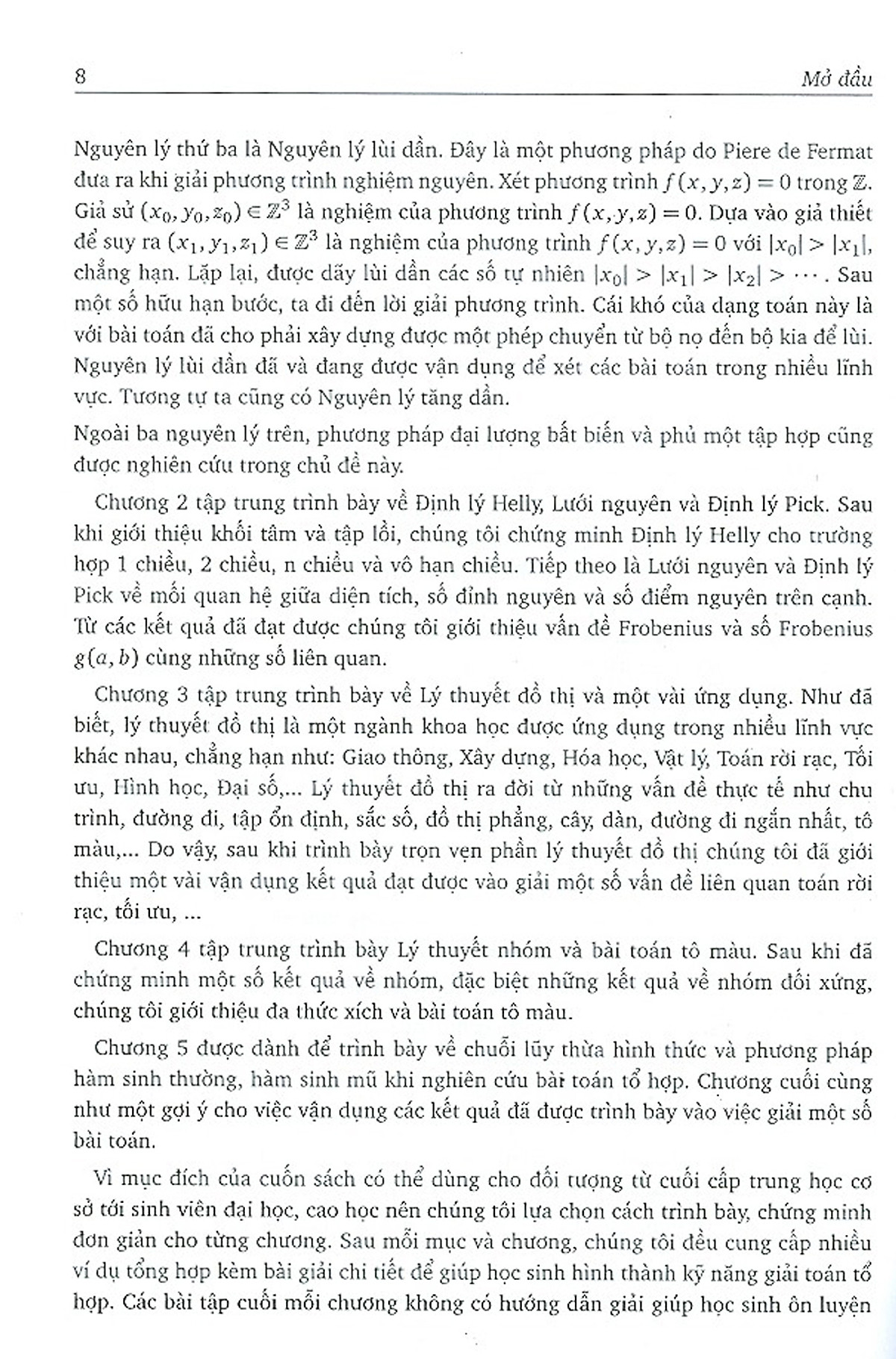 Tổ Hợp - Nguyên Lý - Đồ Thị - Nhóm Và Tô Màu ( TT)