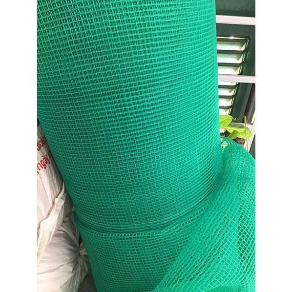 Mua Lưới Cước Rào Gà Màu Xanh khổ cao 1m50 siêu bền chắn gà vịt, che côn trùng, rào chắn công trình | Tiki