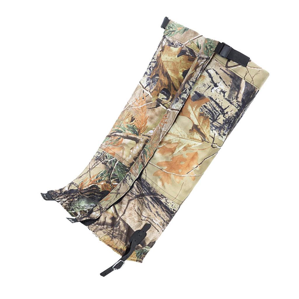 Leg Gaiters – Waterproof and Adjustable Snow Boot Gaiters for Hiking, Walking, Hunting, Mountain Climbing and Snowshoeing