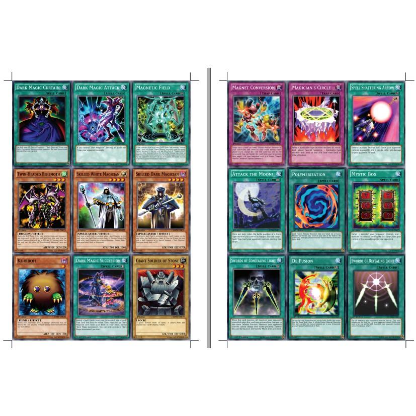 Bộ bài Yugi Muto - PRINT CARD