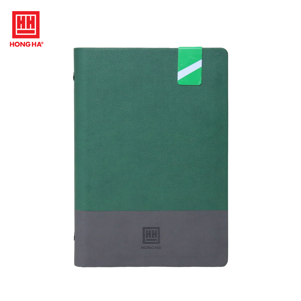 Sổ còng A5 200 trang, sổ lịch da bìa còng Office Hồng Hà - 9230