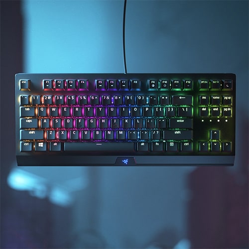 Bàn phím cơ có dây Gaming Razer BlackWidow V3 Tenkeyless - Hàng chính hãng