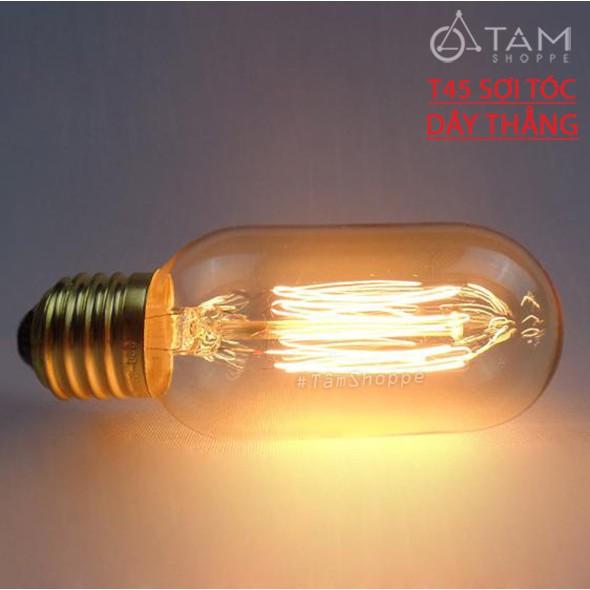Bóng đèn sợi tóc Edison 1 đốt T45