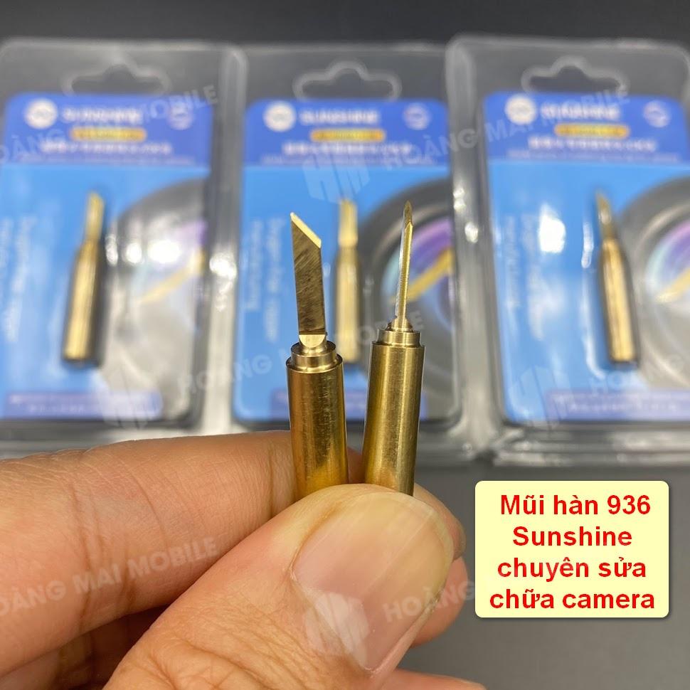 Mũi hàn 936 SUNSHINE SS-900M-T-CK sửa chữa camera