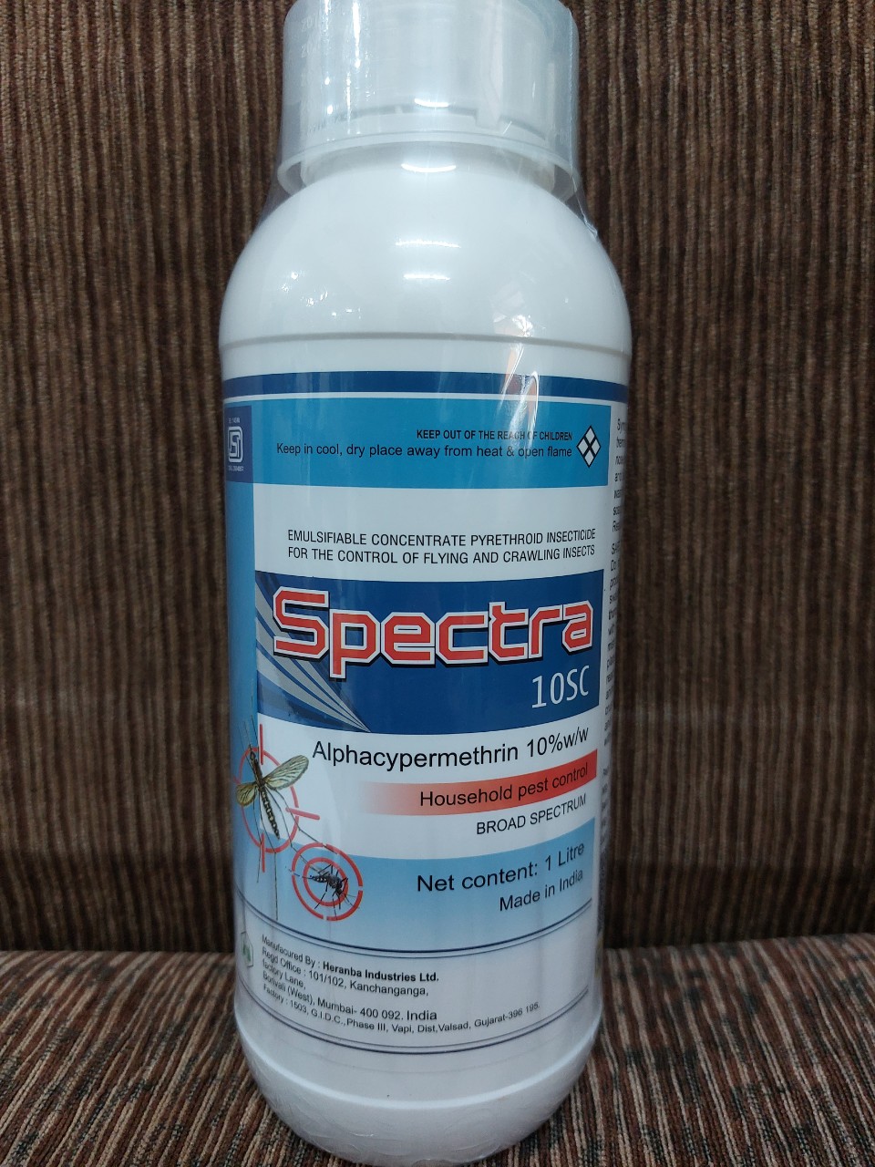Thuốc muỗi phun tồn lưu SPECTRA 10SC-chai 1000ml