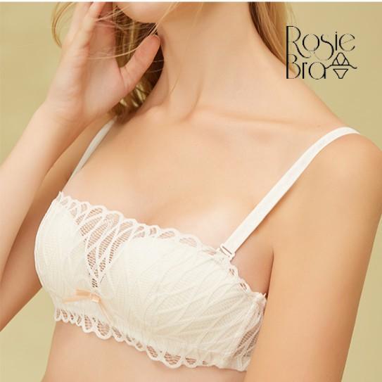 Áo Lót Ren Quây Không Gọng Nâng Ngực Lót Cotton Thoáng Khí, Phù Hợp Với Ngực Nhỏ B389