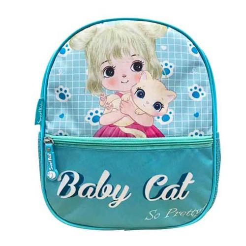 Balo mẫu giáo B.Bag Toy Station-Baby Cat Xanh nhạt dành cho bé 3-5 tuổi,trẻ mẫu giáo,đáng yêu,dễ thương B-008