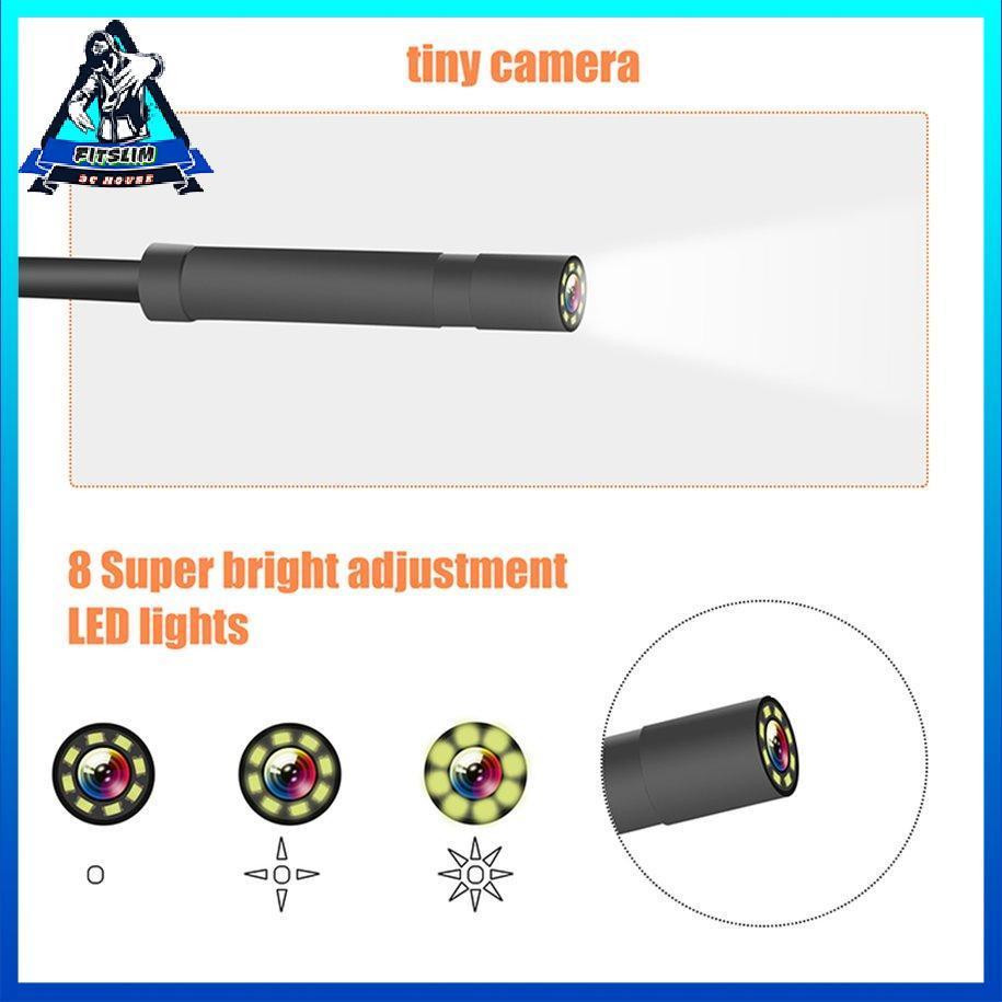 [Fit] Camera nội soi 1080P kiểm tra một ống kính độ nét cao 4,3 inch [S/8]