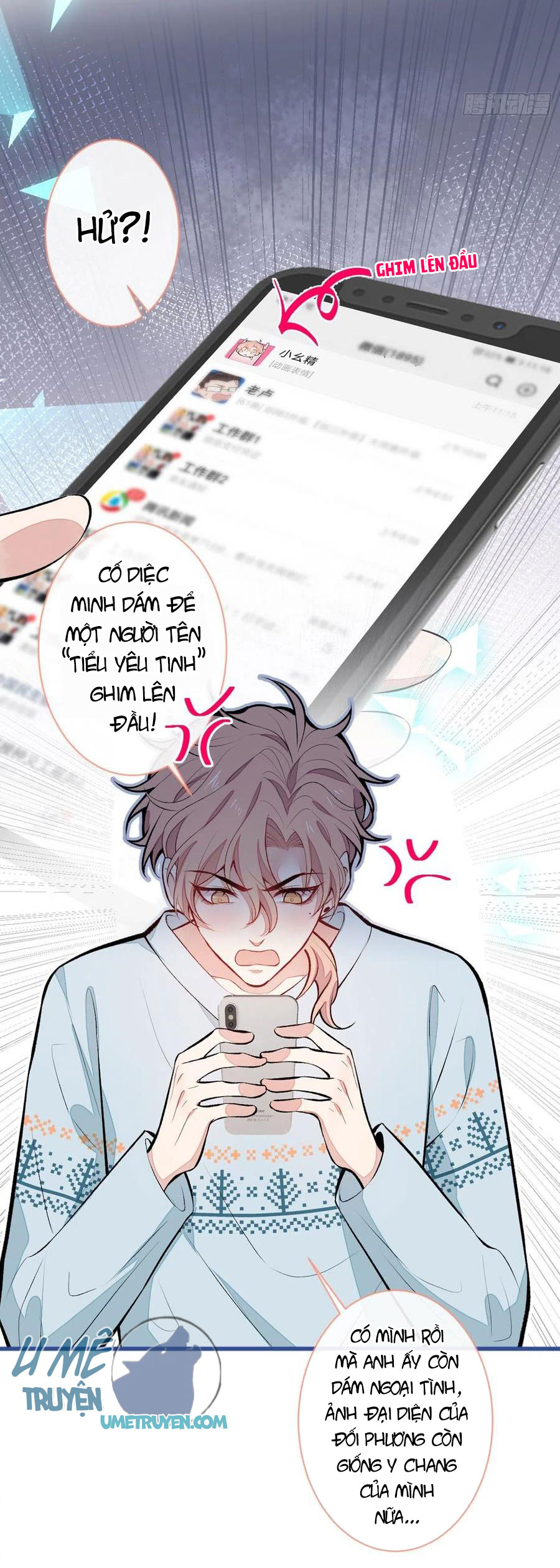 lại bị nam thần chọc trên hot search! chapter 53 10