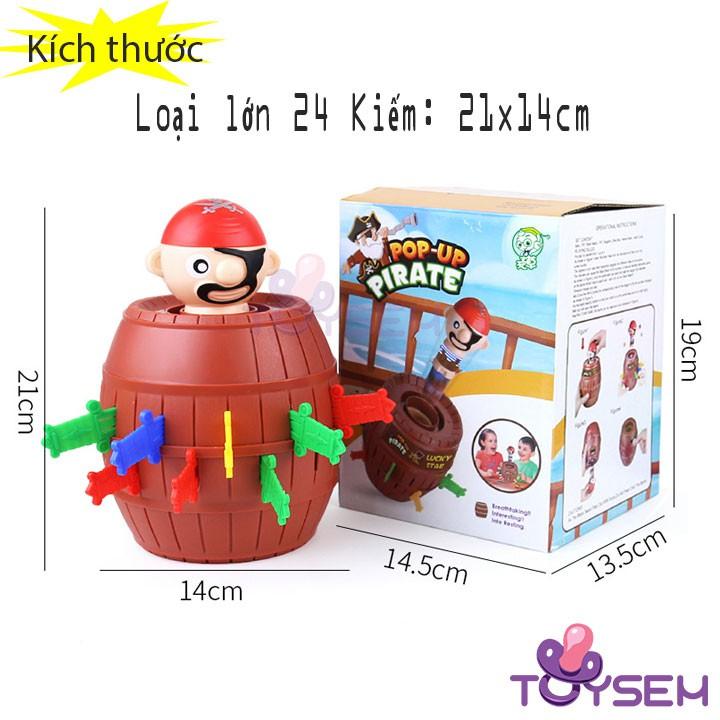 Đồ chơi trẻ em đâm hải tặc siêu kịch tính cho trẻ trên 3 Tuổi size- Quà tặng sinh nhật cho bé