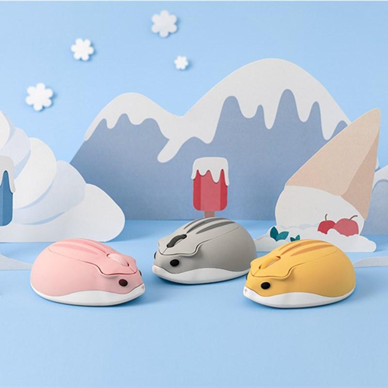 1200Dpi Chuột Không Dây Máy Tính Dễ Thương Chuột Laptop Chuột Hamster Sáng Tạo Chuột Chơi Game Chuyên Nghiệp Chuột Thời Trang Cho Bé Gái