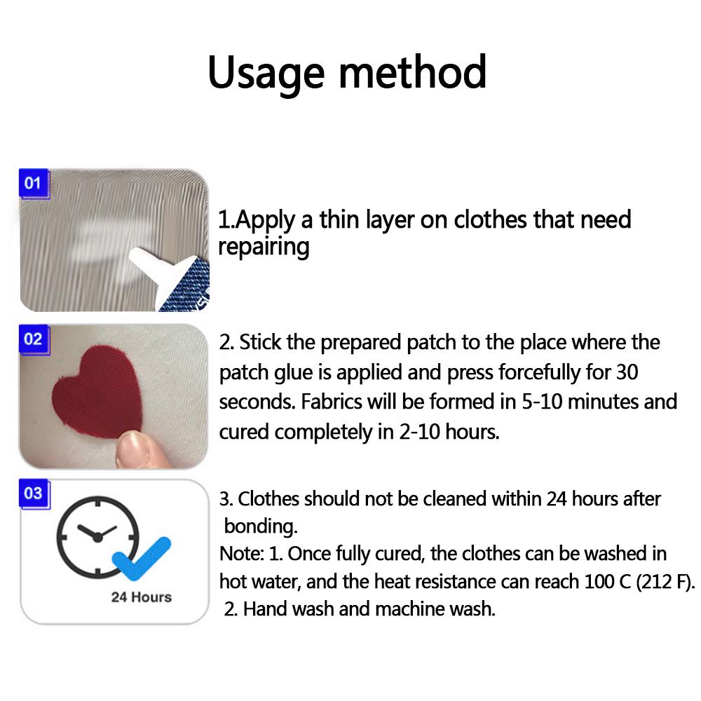 Keo Lỏng May Vá Sửa Chữa Nhanh Chóng Cho Tất Cả Các Loại Vải Quần Áo Da Denim Thủ Công 50Ml