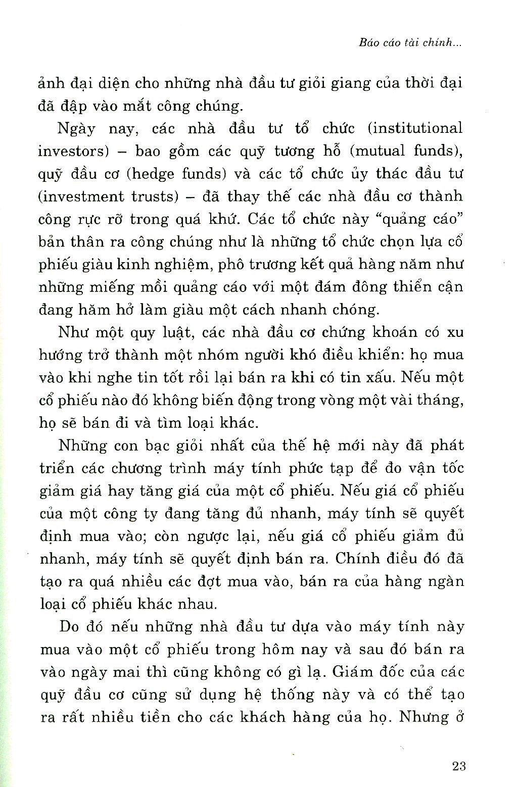 Báo Cáo Tài Chính Dưới Góc Nhìn Của Warren Buffett (Tái Bản 2021)