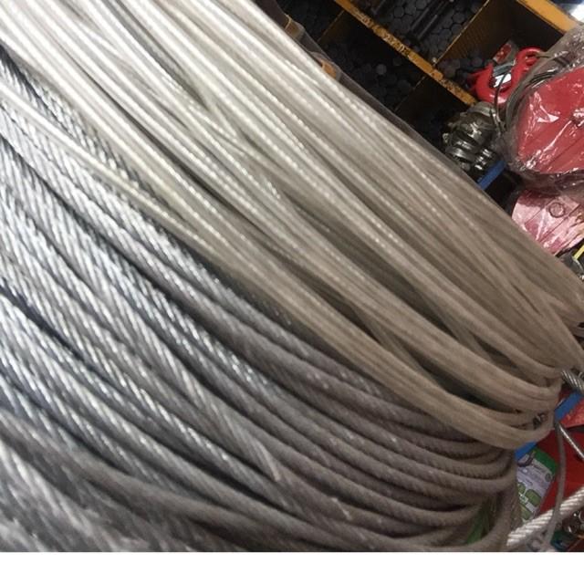 Dây Cáp phi 4 mạ thép cáp thép giá sỉ