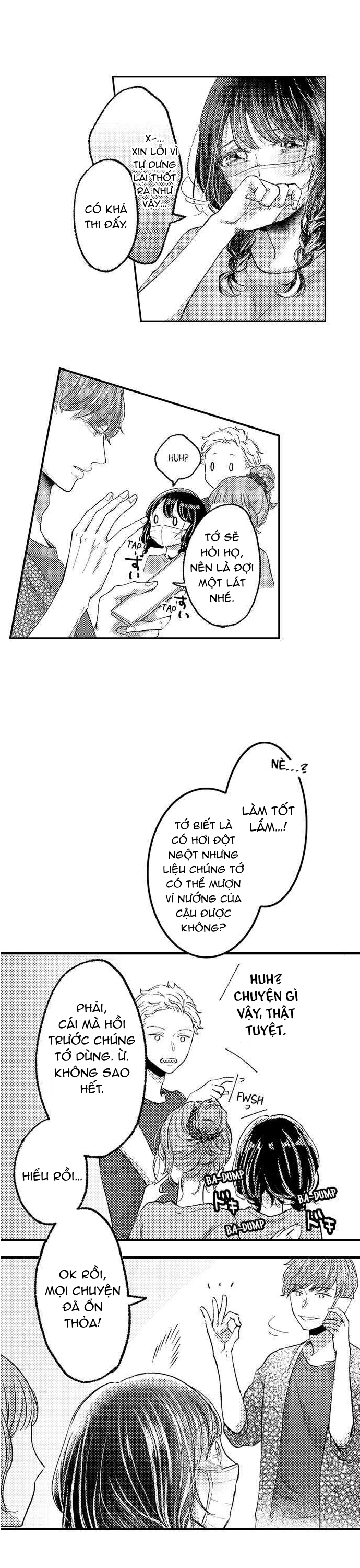 cô nàng đeo khẩu trang nhút nhát (full) chapter 16.3 4