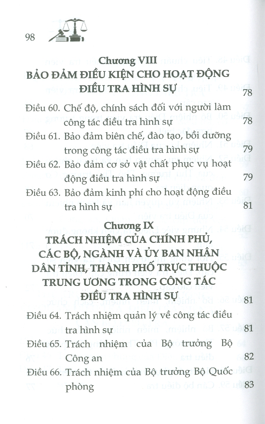 Luật Tổ Chức Cơ Quan Điều Tra Hình Sự (Được Sửa Đổi, Bổ Sung Năm 2021)