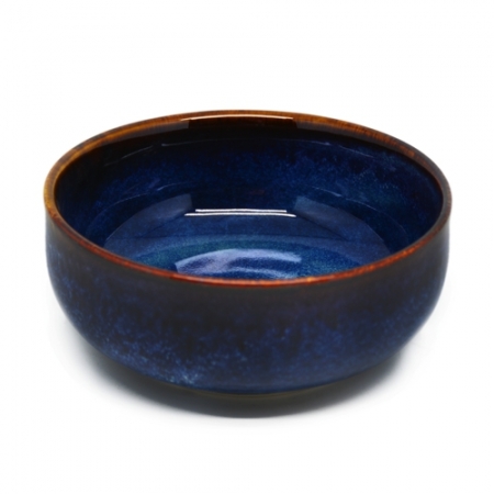 06 Bát ăn mẫu Châu Âu nhỏ - xanh sóng biển 8094.Europe Round Bowl S3