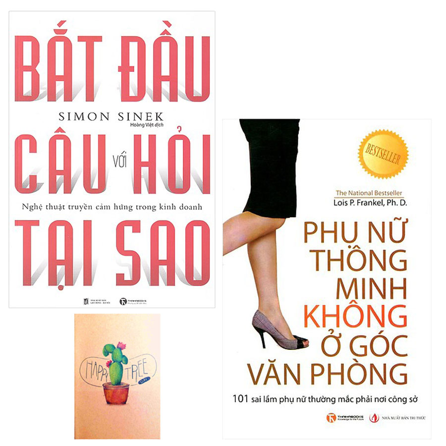 Combo Phụ Nữ Thông Minh Không Ở Góc Văn Phòng - 101 Sai Lầm Phụ Nữ Thường Mắc Phải Nơi Công Sở và Bắt Đầu Với Câu Hỏi Tại Sao?