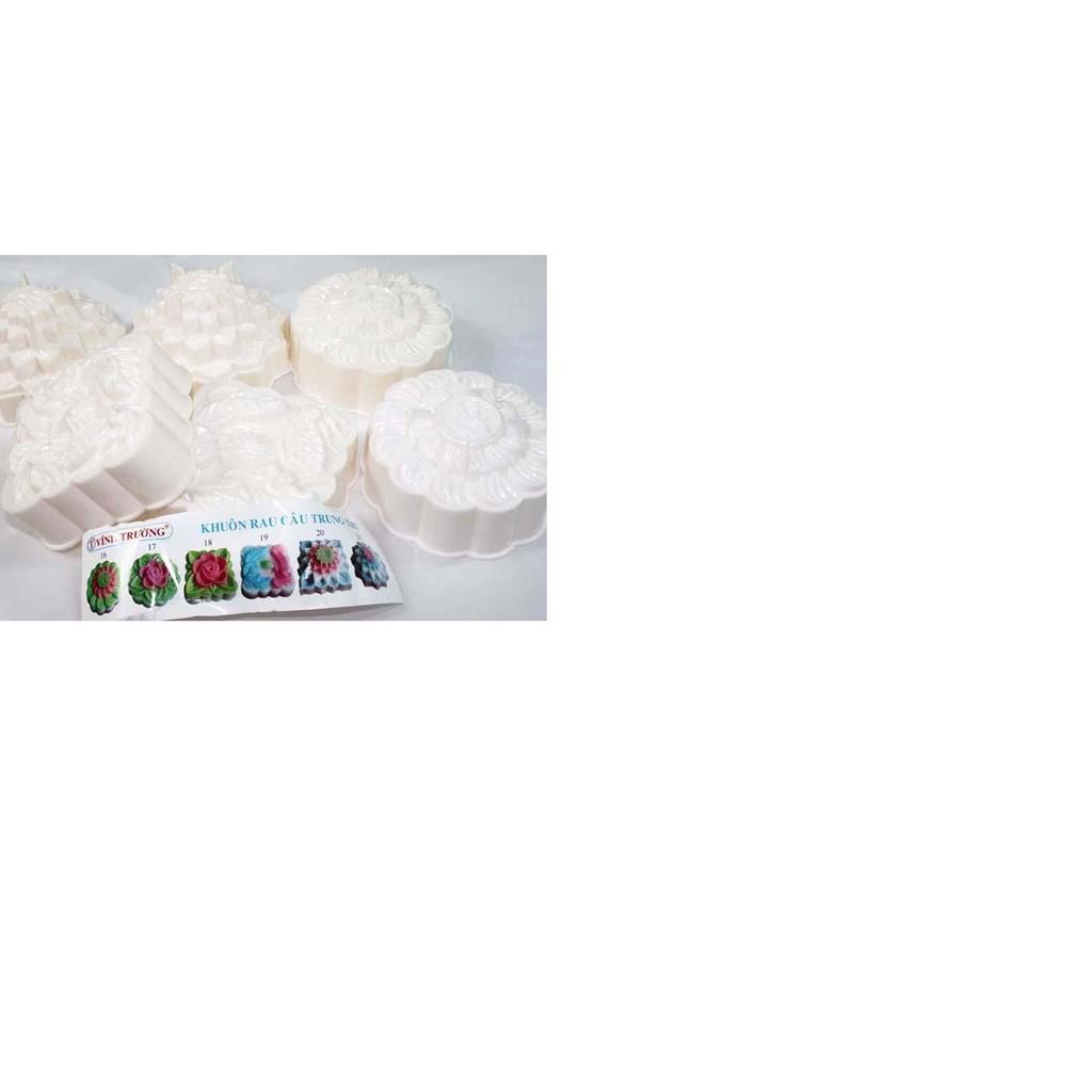 Bộ 24 Khuôn Rau Câu Hình Bánh Trung Thu- kHuôn Vĩnh Trường