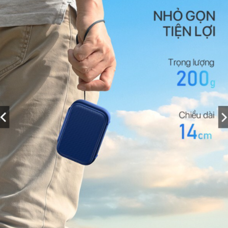 Loa Bluetooth kết hợp niệm phật - Công Suất 5W Ghép Đôi 2 Loa Âm Bass Trầm Thiết Kế Nhỏ Gọn
