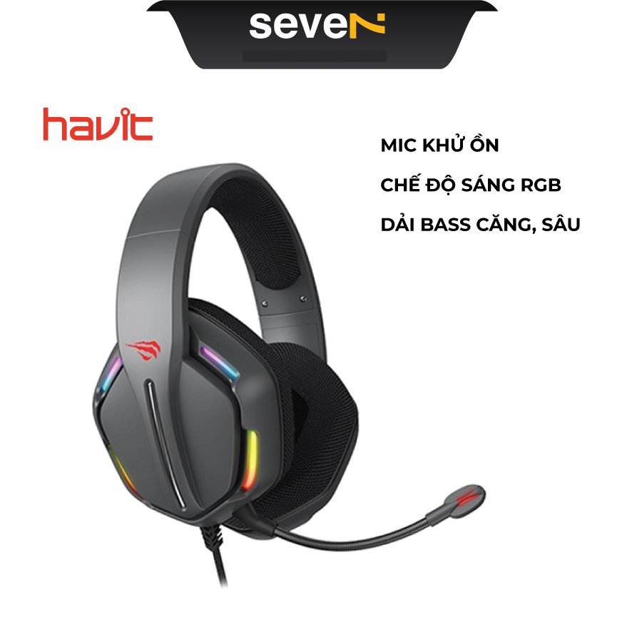 Tai nghe headphone Havit Gaming H2012D - Hàng Chính Hãng