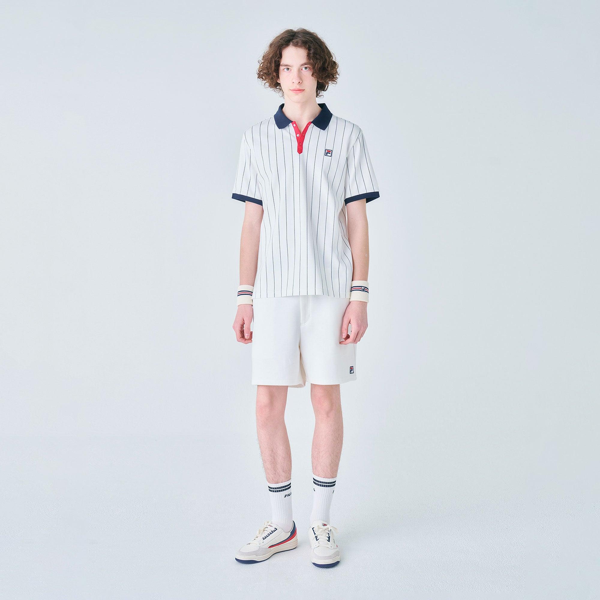 Quần ngắn thời trang unisex Fila White Line F Box - FS2TRF2301X-BOW