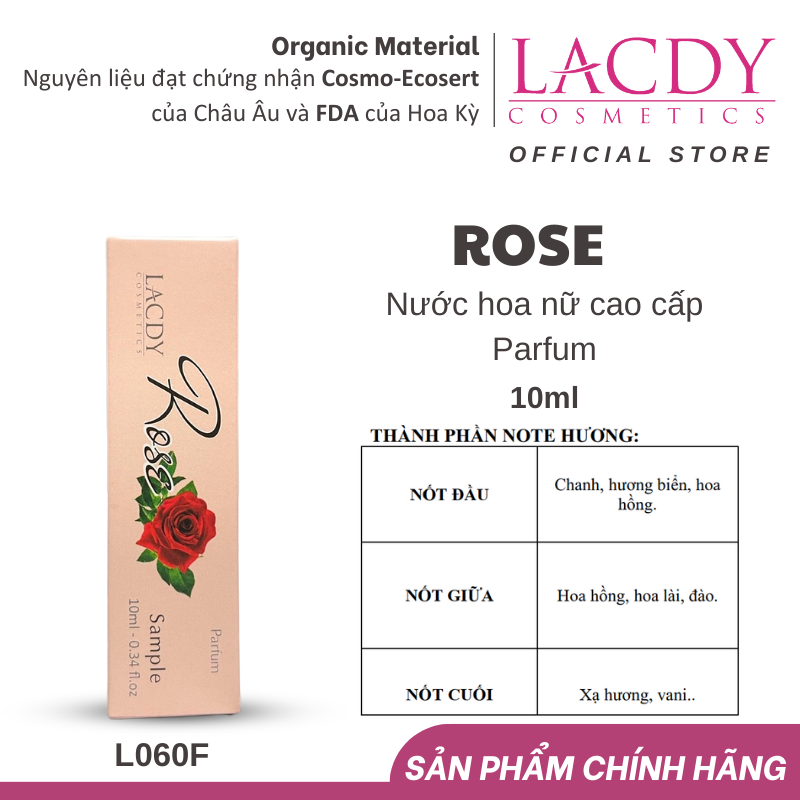 Nước Hoa Mini Rose (10ml )-L060F