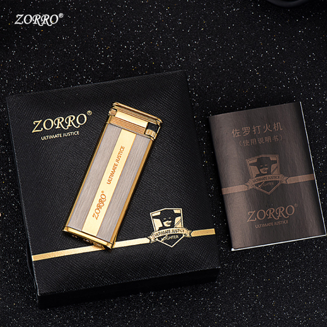 Vỏ Hộp Quẹt Bật Lửa Gas Đá Zorro Z-641 Siêu Mỏng Họa Tiết Đẹp Độc Lạ - giao màu ngẫu nhiên