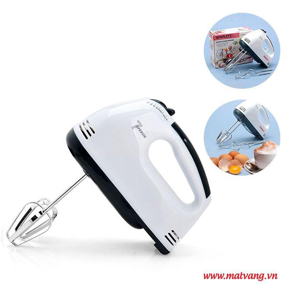 Máy Đánh Trứng Cầm Tay 7 Cấp Tốc Độ Scarlett
