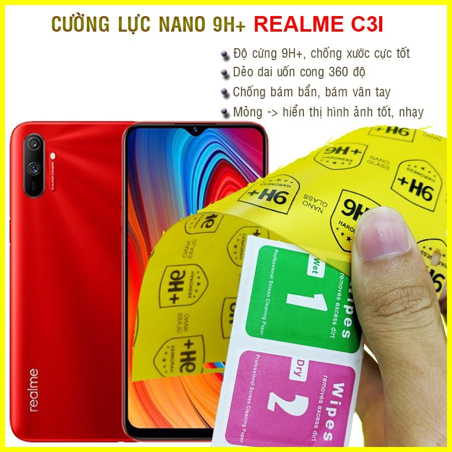 Dán cường lực dẻo nano dành cho  Realme C3i