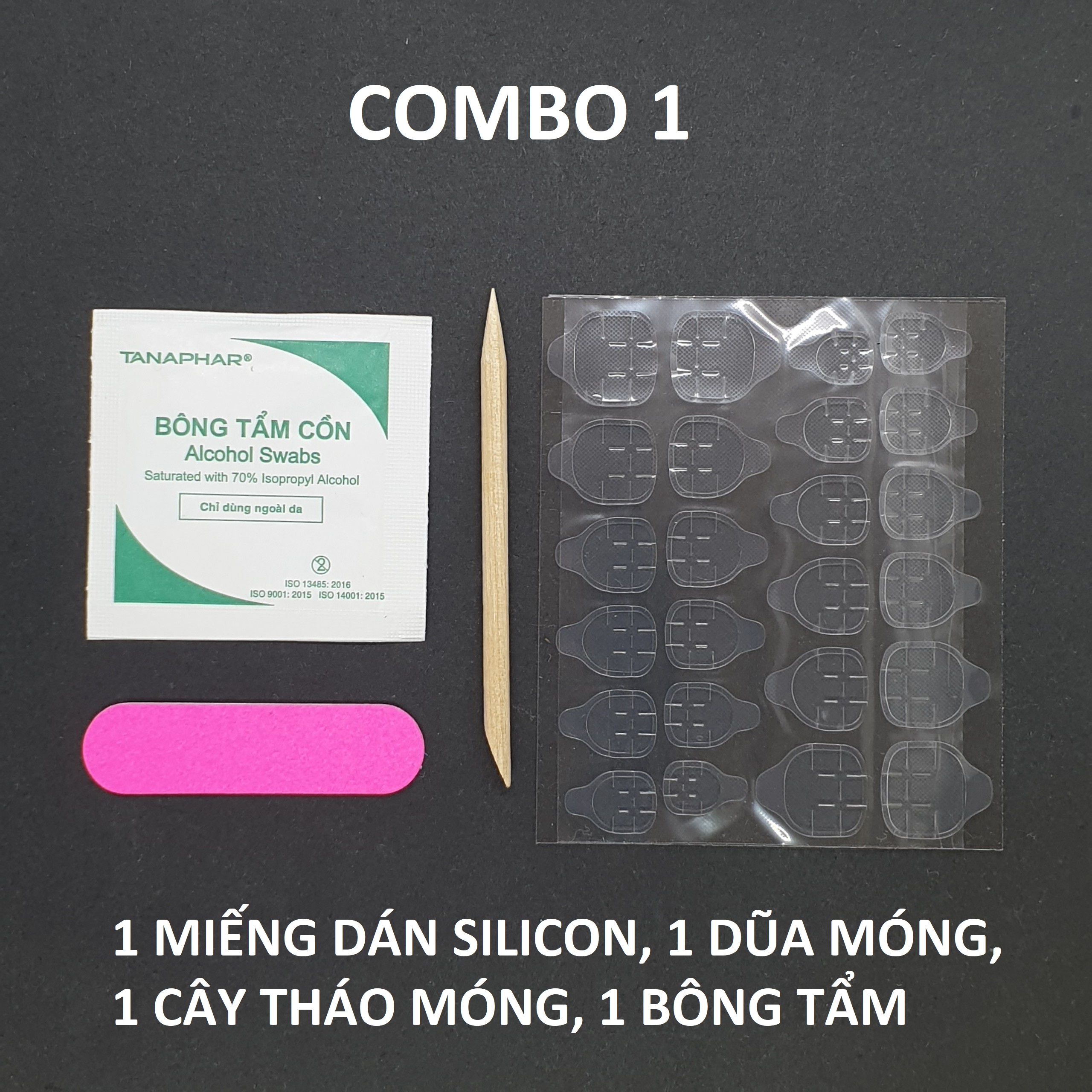 Bộ 4 món dụng cụ làm nailbox tiện dụng