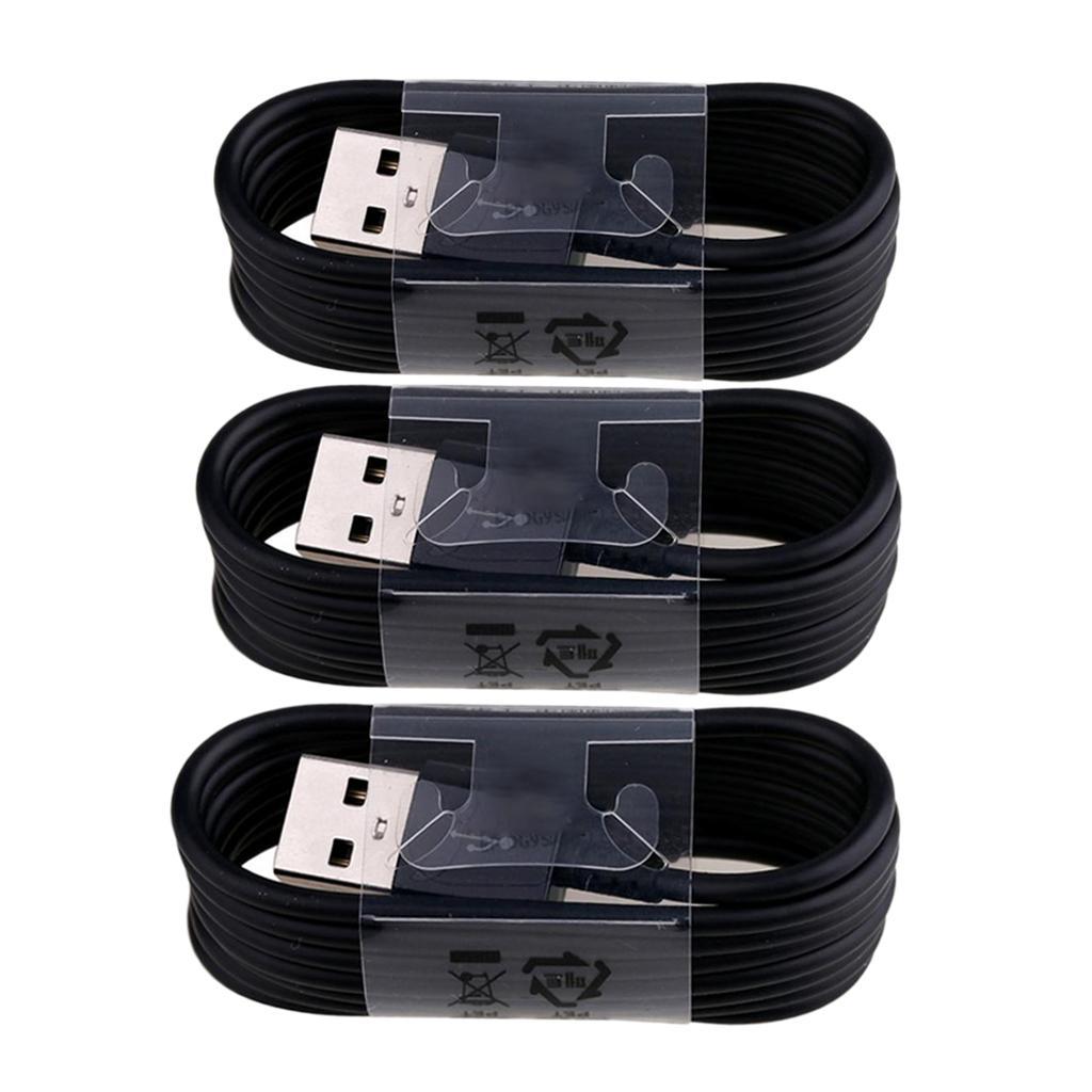 USB Type C Charger Cable Data Cord 3PCS 4ft for Galaxy S10 S9 active S9+