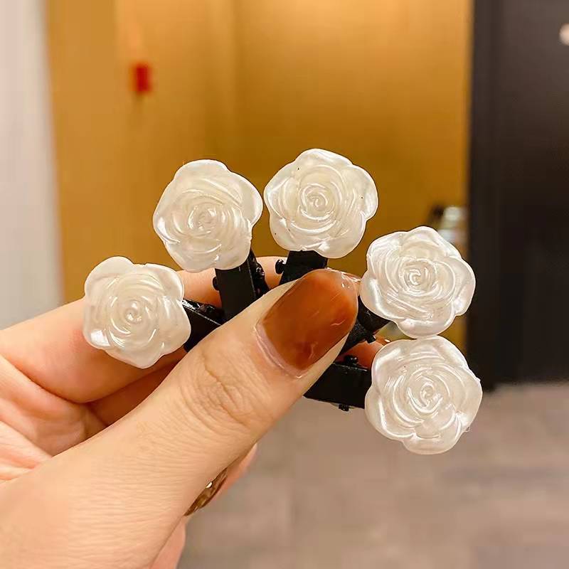 Kẹp tóc hoa trà phong cách retro hàn quốc dành cho nữ