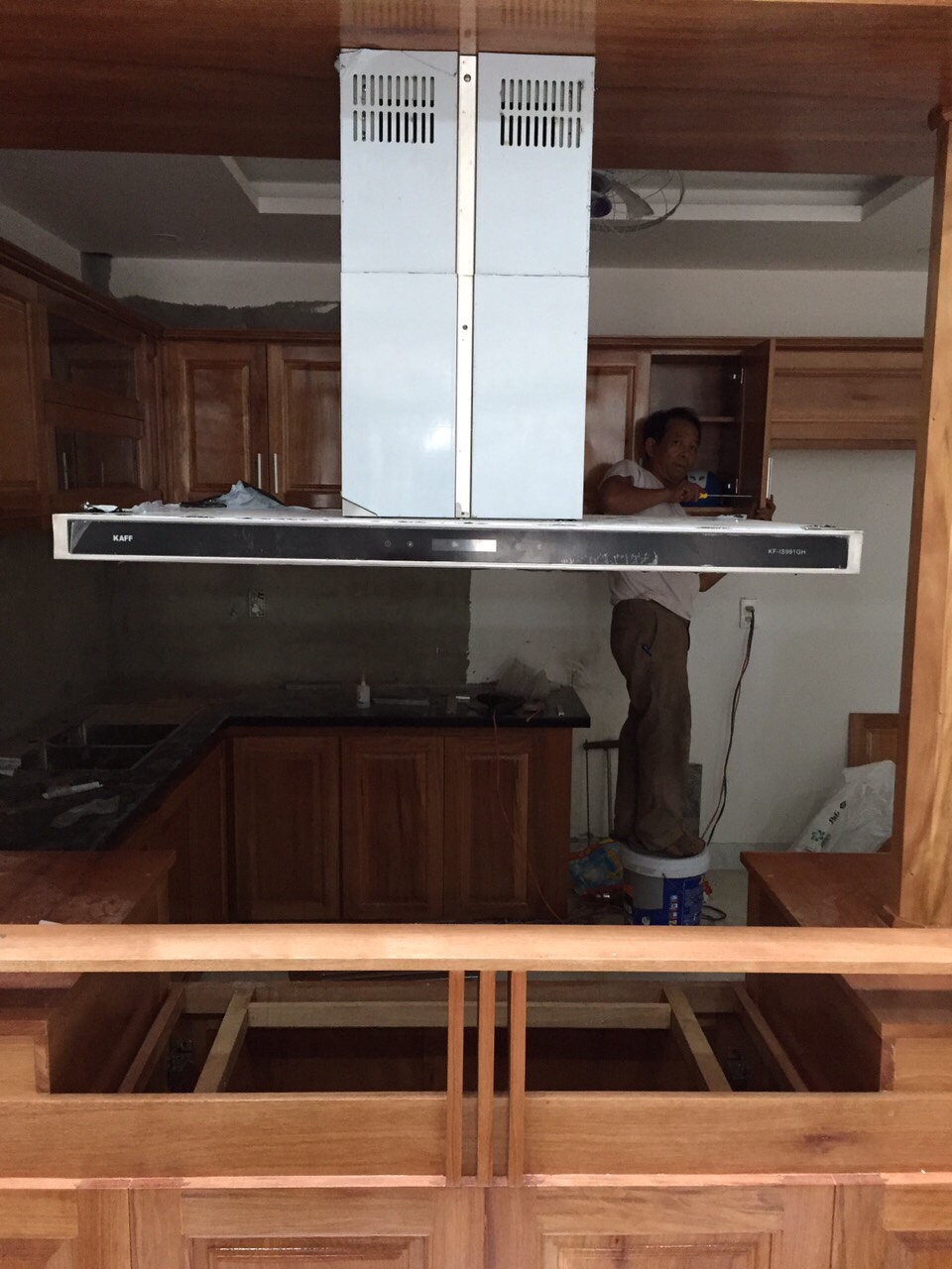 MÁY HÚT MÙI KAFF KF-IS991GH. Hàng Chính Hãng