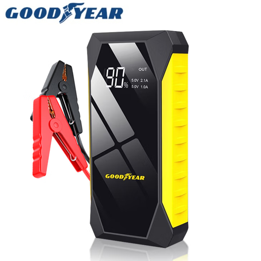 Bộ kík nổ ô tô, kiêm pin sạc dự phòng Goodyear GY-5295, 10000mAh
