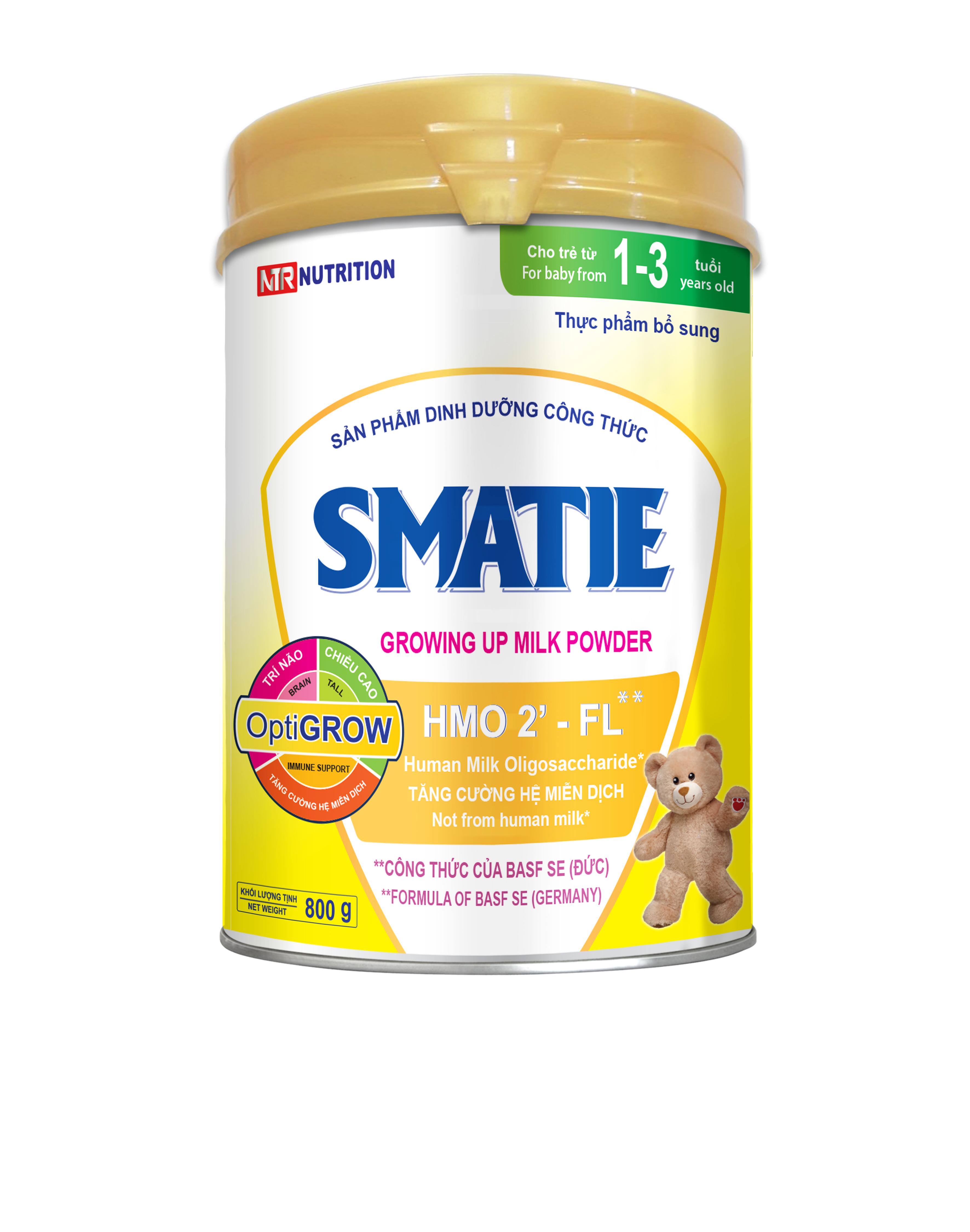 SỮA CÔNG THỨC HMO SMATIE 1 LON 800G