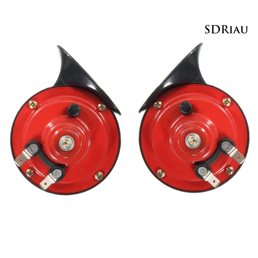 Set 2 Còi Hơi Hình Ốc Sên 12v Dành Cho Xe Ô Tô